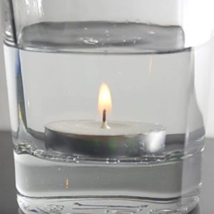 Physik Experimente für Kinder: Feuer unter Wasser